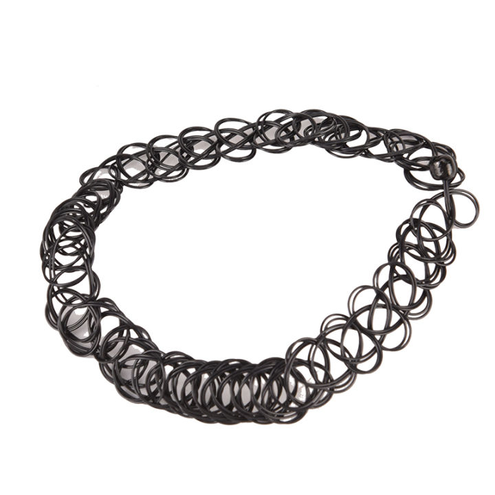 Vintage Hippy Stretch Tattoo Choker Necklace Bracelet Elastic Chocker Henna New