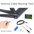 MeterMall Bicycle Internal Cable Routing Tool With Magnet Inner Cable Guide For Bike Frame Shift Hydraulic Wire. 