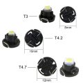 10PCS T4.2 LED Neo Wedge Instrument Dashboard Panel Signal Bulb 12V(Modle: T4.2 -white). 