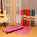 Extra Thick Yoga Mat for Women, Men, and Kids, Professional TPE Yoga Mat, Workout Mat for Yoga, Pilates, and Floor Exercises (Random Colors), Pack of 1 Non-Slip Yoga Mat for Personal Home and Gym Use. 