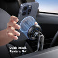 UGREEN Magnetic Phone Mount for Magsafe Car Mount Strengthen Magnetic Car Phone Holder for iPhone 16 15 Pro Max 14 13 12 Pro Mini MagSafe Case. 