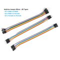 30cm 12inch Arduino Jumper Cable Connecting Wires Male to Male - Male to Female - Female to Female - Hole to Hole - Pin to Hole - Pin to Pin - Ribbon Cable. 
