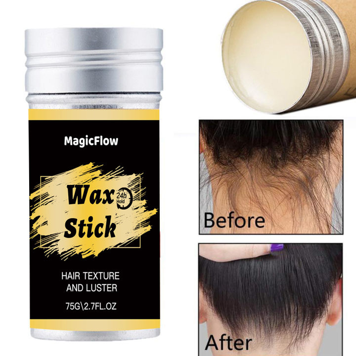 Fluffy Powder Broken Hair Artifact Hair Wax Stick Gel Cream Styling Hair Frizz Fixed Fluffy Children Men And Women Styling Wax