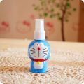 Cute Japan Anime Doraemon little spray bottle makeup water bottle toner portable spray bottle Birthday gift for boys and girls. 