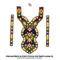 Sindhi Embroidered Neck Gala & Cuffs Patch for Adult Females. 
