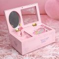 Dancing Girl Music Box, Jewelry Storage Case Pink Music Box Jewelry Storage Box, Home Decor for Storage Family and Friends Festival Gift'. 