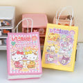 Kawaii Sanrio Candy Paper Bag Gift Bag Hello Kitty Cinnamoroll Kuromi Anime Figure Cartoon Kids Birthday Party Gift Packaging. 