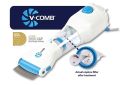 Original New V Comb Head Lice Machine With Filter, Head Lice Treatment Machine Electric V Comb Head Lice Removal Machine Anti Lice Machine V Comb Lice Nits Lice Egg Removal Machine Comb for Effective Lice and Egg Removal, Outperforms Combs and Shampoo. 