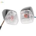 LED Turn Signal Lights Indicator Lamp for Honda CBR250Rr MC22/CBR400Rr NC29 - Transparent. 