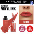 Maybelline New York - Superstay Vinyl Ink Lipstick KEEN. 