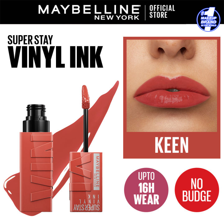 Maybelline New York - Superstay Vinyl Ink Lipstick KEEN