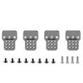 2 Set RC Car Part: 1 Set Climbing Trailer Tow Hook Hooks Buckle & 1 Set Adjustable Bracket Extender Seat. 