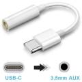 USB Type C To 3.5mm Earphone Jack Adapter Converter Aux Audio Cable Headphone For All Android Phones. 