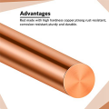 11.8 Inch Length Pure Copper Round Rod Bare Copper Metal Rod Solid Copper Rod Lathe Bar Stock (5 Pcs, 3 mm Dia). 