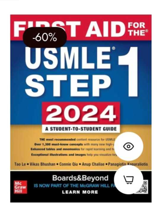 First Aid for the USMLE Step 1 2024 MEDICAL BOOK FOR DOCTORS.