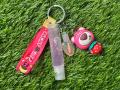 3 in 1-Travel-Friendly Beauty Keychain Set for Girls  – Lip Gloss, Tint, Hand Cream – Portable Girlish Keychain Kit Adds Style to Your Keys or Bag– Ideal Gift for Girls | Pocket Skincare Kit | Travel Must-Have. 