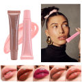 5 Colors Lip Jam Hydrating Lip Gloss Glossy Plumping Lipgloss High Shine Glass Finish Nude Colors Shiny Jelly Liquid Lipstick. 
