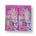 Cute Barbie_Fashion Doll With Long Hairs and Aceessories Included - Box Packed. 