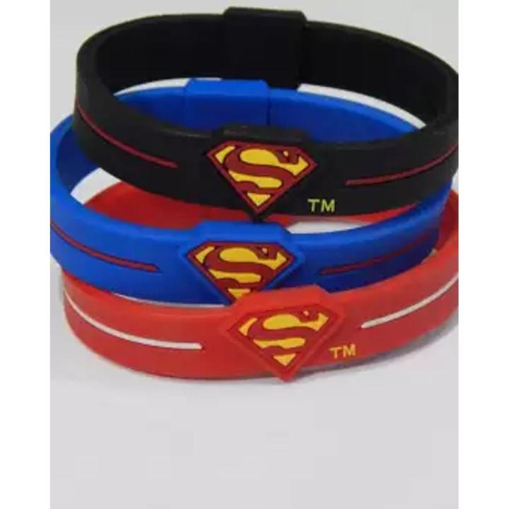 Pack of 3 Superman Wrist Band