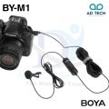 Boya BY-M1 Omni Directional Lavalier Microphone (ORIGINAL). 