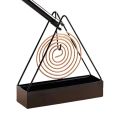 Stylish Triangle Mosquito Coil Holder Coil Stand Iron. 