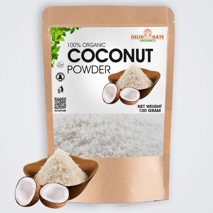 Dry Coconut Powder / Flour (Khopra / Narial / Nariyal Powder) - 100 Grams