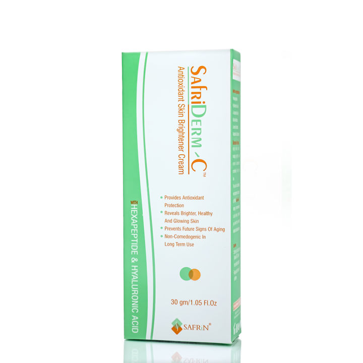 SAFRIDERM%20%E2%80%93%20C%20Antioxidant%20Skin%20Brightening%20Anti-aging%20Cream%2030gm%20-%20Image%202