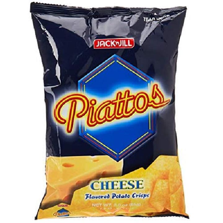 Jack'n Jill Piattos Filipino Cheese Flavored Potato Crisps 85g