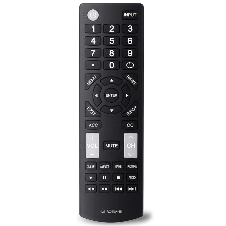 OYPFXMI Universal Remote Control Replacement Fit for All Insignia LED-LCD HDTV TVS NS-RC4NA-18 NS-32D311NA17