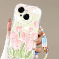 VRQR Elegant Tulip Casing for Tecno Spark Go 1 GO 2025 Phone Phone Case Wave Soft Silicone Candy Bracelet Cover. 