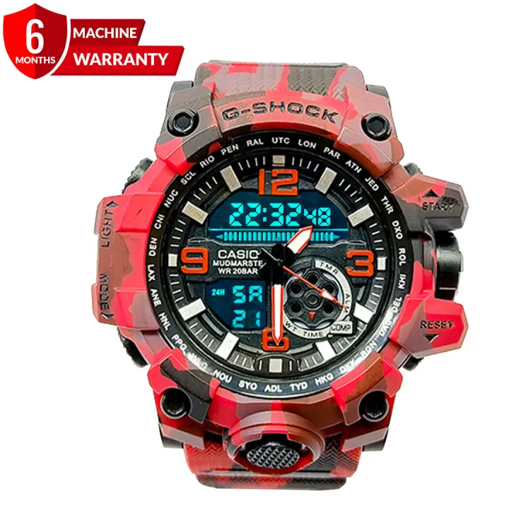 G-Shock%20Army%20Brown%20Dual%20Time%20Sports%20Watch%20Blue%20-%20Image%203