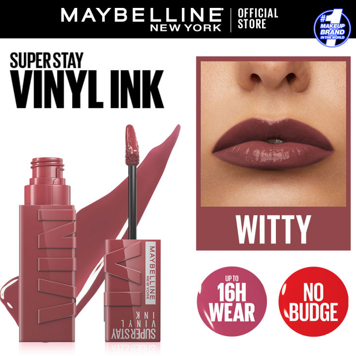 Maybelline New York - Superstay Vinyl Ink Lipstick Witty