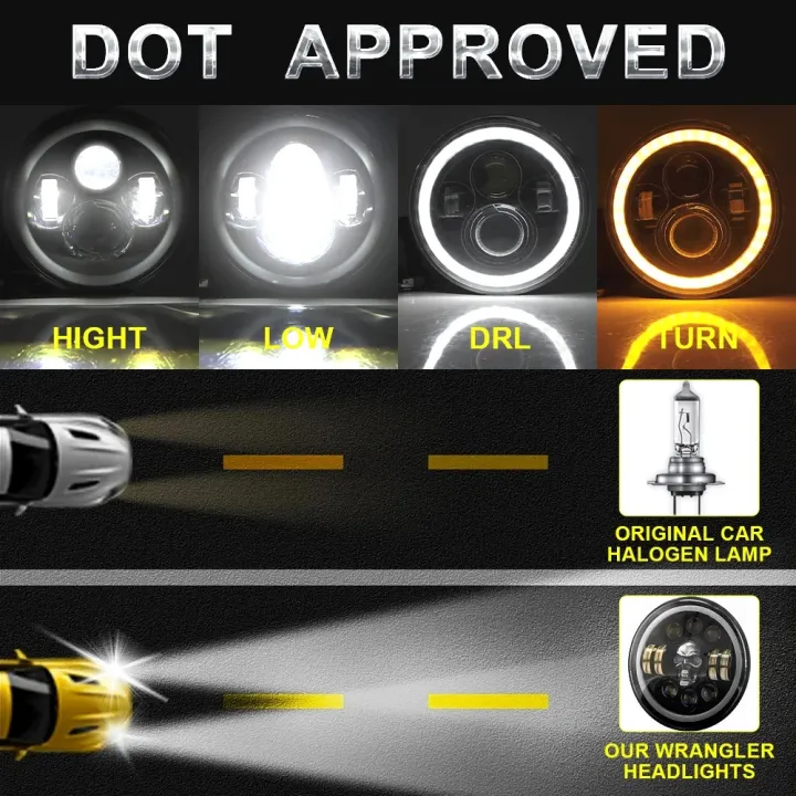 7%20Round%20LED%20Headlight%20Cafe%20Racer%20for%20Yamaha,%20Harley,%20Road%20King,%20Jeep%20Wrangler,%20%20Angel%20Eyes%207%20Inch%20Motorcycle%20LED%20Headlight%20-%20Image%206