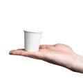 【HOT】 Disposable Small Paper Cups Supermarket Tasting Party Snack Packaging Office Coffee Drinks Candies Hotel Mini Mouthwash Cup. 