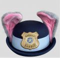 Judy hat bunny bowler hat Zootopia officer Judy hat kids adult hair. 