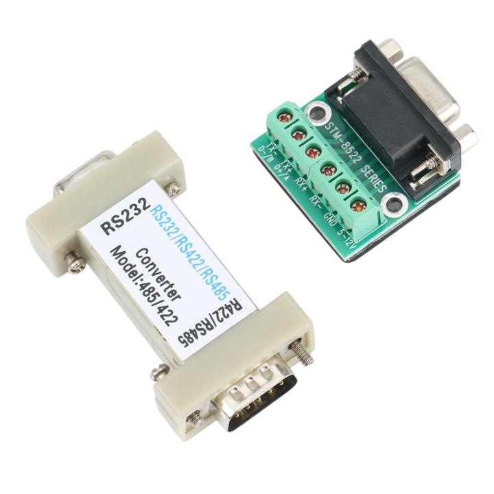 NCANRUI RS-232 RS232 Serial to RS485/RS422 485/422 Converter Compatible EIA/TIA RS232C Standard and RS485/RS422 Standard