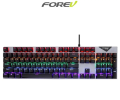 FOREV FV-Q302 RGB Pro-Gaming Mechanical Keyboard. 
