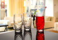 Set of 6 Arena Water Glasses and 1 Jug Transparent Glass Set of 7. 