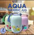 Jug - Aqua Thermic Jug, Hot And Cool Jug Thermic Water Jug, Hand Holding Jug Random-Colors 2 Liter, Large. 