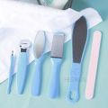HEGRUS Foot File Pedicure Kit Callus Remover Stainless Steel Pedicure Rasp Tools Feet Exfoliating Scrubber Heel Calluses File Scraping Foot Care Foot Scraper Pedicure Planer Tool Set for Dry and Wet Feet. 