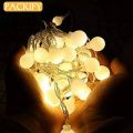 PACKIFY 20 LED Cherry Balls Fairy Lights Battery Operated- LED String Lights for Room Decoration - Decoration Light Night Lamp Patio Home Party Bedroom Wedding. 