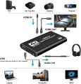 Capture Card Nintendo Switch, Video Capture Card, Game Capture Card 4K 1080P 60FPS, HDMI to USB 3.0 Capture Card for Streaming Work with PS4/PC/OBS/Camera. 