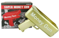 Rain Money Gun Paper Spary Machine Toy Gun Money Gun with 100 Pcs Play Money Cash Gun Party Supplies (Money glue Gun) - PMP. 