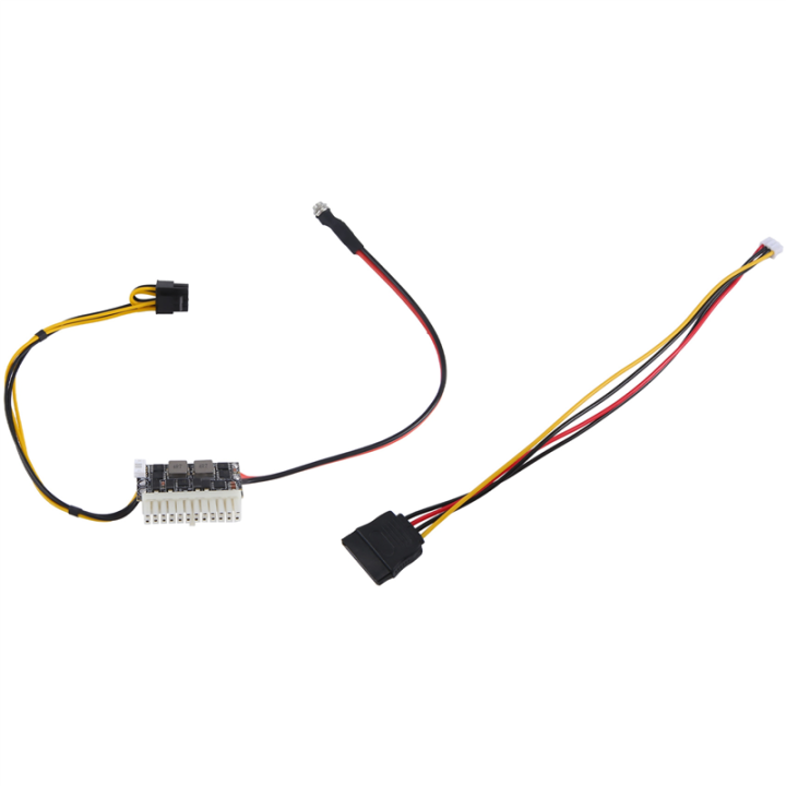 High Power 300W 12V DC5.5X2.5MM Input DC-ATX PSU Pico ATX Switch Mining PSU 24Pin MINI ITX DC ATX PC Power Supply ATX Power Supply