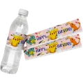 24pcs Pokemon Birthday Favours Water Bottle Labels Pikachu Candy Wrapper Stickers Kids Baby Shower Party Decorations. 