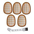 5 Pcs Filters for Philips SpeedPro Max FC6812 / 01 Vacuum Cleaner. 