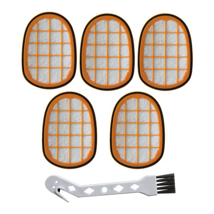 5 Pcs Filters for Philips SpeedPro Max FC6812 / 01 Vacuum Cleaner