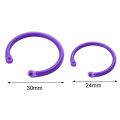 Book Binder Rings Multi-functions Box Packed Plastic Loose Book Rings. 