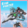 Fighter Jet Remote Control Airplane Toy for Kids | RC Fighter Jet Plane with Lights & Long Range | 360 Flip Stunt Roll & Rechargeable Remote Control Aircraft. 
