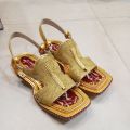 Tilly wali kheri, Traditional Lawa Khari Sandal For Men TC-007. 